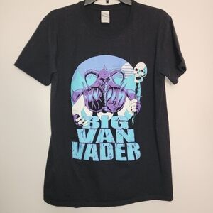 Big Van Vader wrestling black men's cut Medium unisex WWE